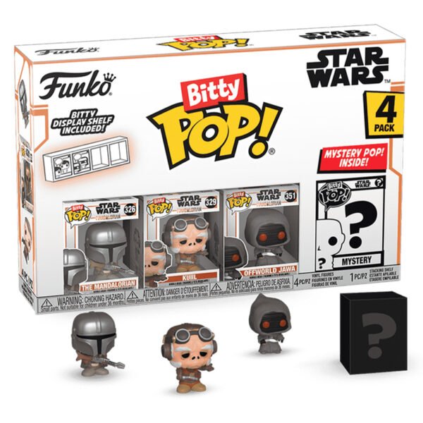 Funko Bitty Pop Star Wars: The Mandalorian 4-pack Series 2