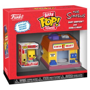 Funko Bitty Pop Towns The Simpsons – Bart Simpson And Kwik-e-mart (83684)