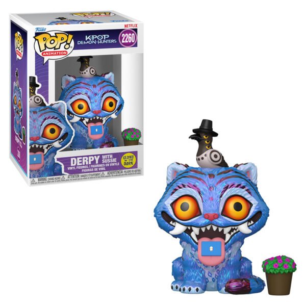 Funko Pop Animation K-pop Demon Hunters - Derpy With Sussie 2260 (glows In The Dark)