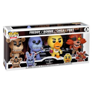 Funko Pop Games Five Nights At Freddy's - Freddy / Bonnie / Chica / Foxy 4-PACK