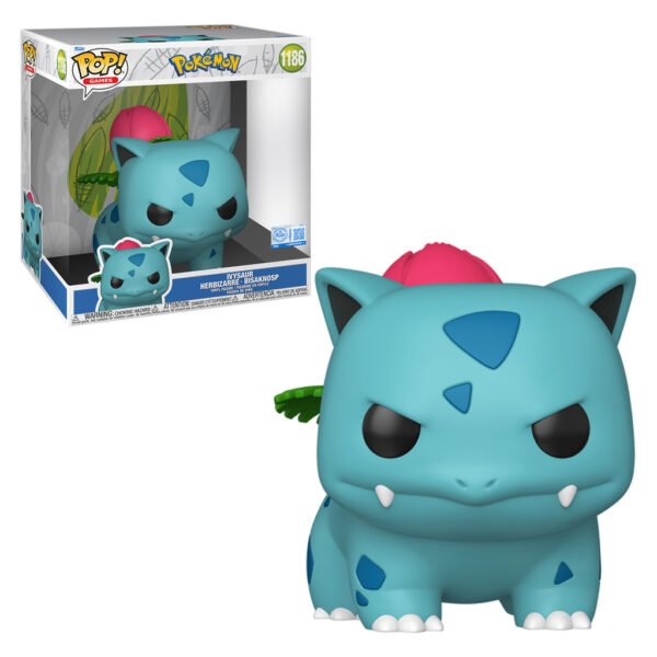 Funko Pop Games PokÉmon Super Sized 10" Exclusive - Ivysaur 1186