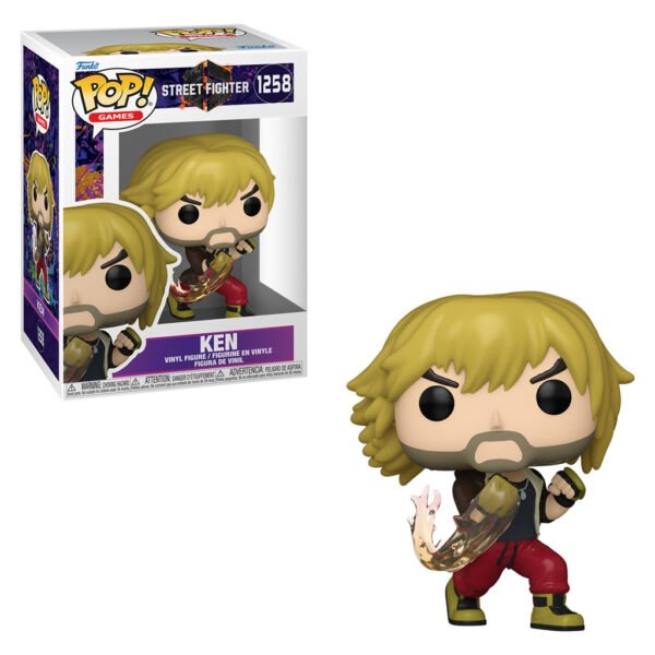 Funko Pop Games Street Fighter - Ken 1258