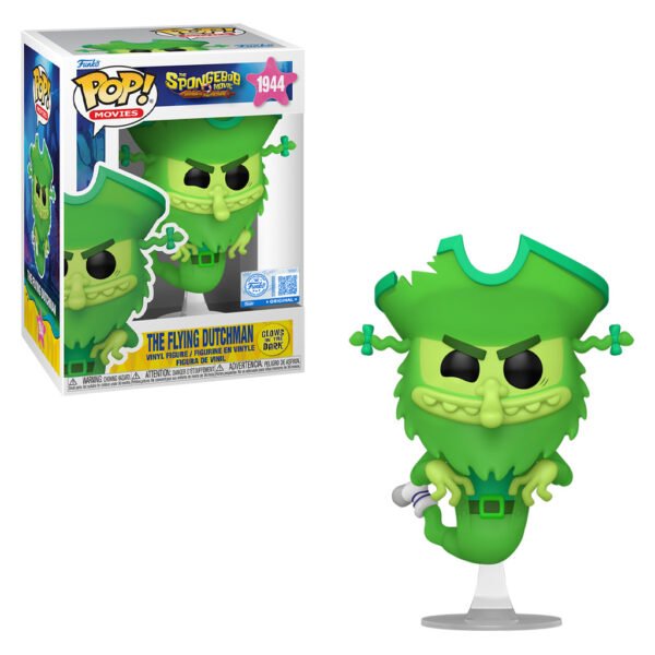Funko Pop Movies The Spongebob Movie - The Flying Dutchman 1944 (glows In The Dark)