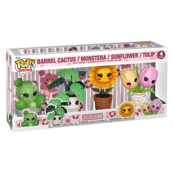 Funko Pop Plants Flora - Barrel Cactus / Monstera / Sunflower / Tulip