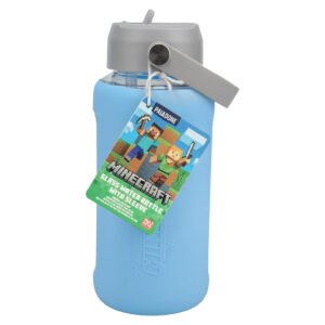 Botella de Agua Paladone Minecraft - Glass Water Bottle