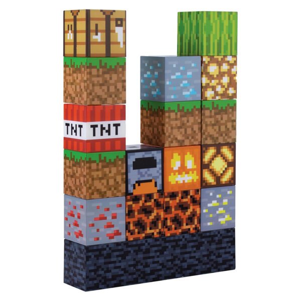LÁmpara de Mesa Paladone Minecraft - Block Building Light