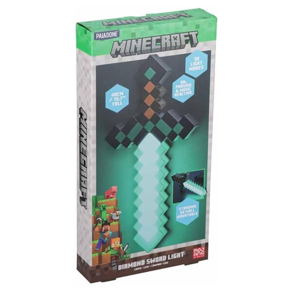 Lámpara Paladone Minecraft - Diamond Sword Light (8026)