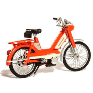 Moto Norev Peugeot 103 L-1972-ESCALA 1/18-NARANJA