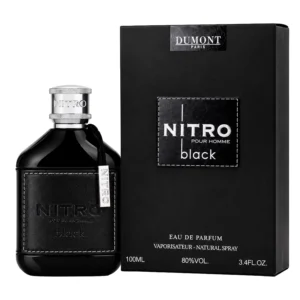 Perfume Dumont Nitro Black Eau de Parfum Masculino 100ml