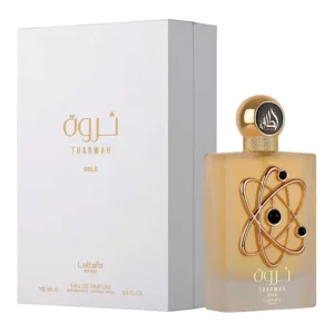 Perfume Lattafa Tharwah Gold Eau de Parfum Femenino 100ml