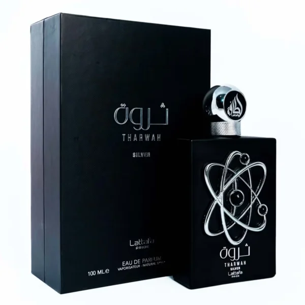 Perfume Lattafa Tharwah Silver Eau de Parfum Unisex 100ml