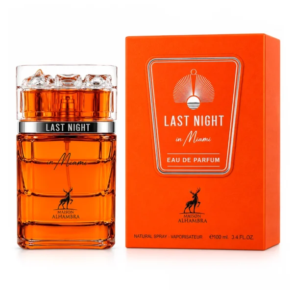 Perfume Maison Alhambra Last Night in Miami Eau de Parfum Unisex 100ml