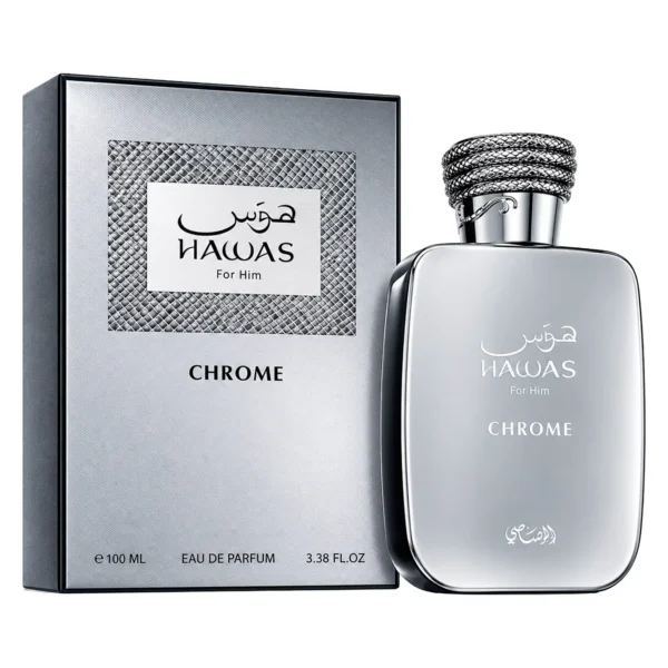 Perfume Rasasi Hawas Chrome Eau de Parfum Unisex 100ml