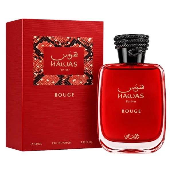 Perfume Rasasi Hawas Rouge Eau de Parfum Femenino 100ml