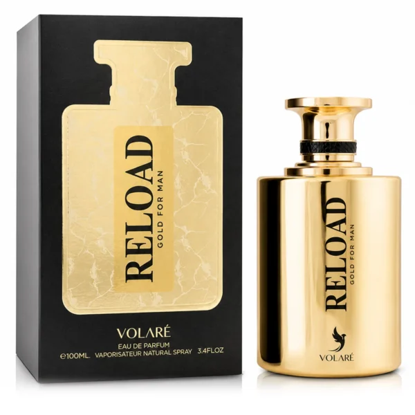Perfume Volare Reload Gold For Man Eau de Parfum Masculino 100ml