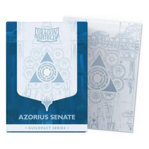 Protetor Cartas Dragon Shield Deck Sleeves: 100 Matte Art Sleeves - Azorius Senate