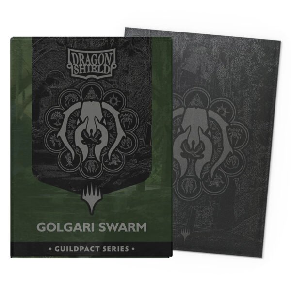 Protector de Cartas Dragon Shield Deck Sleeves: 100 Matte Art Sleeves - Golgari Swarm