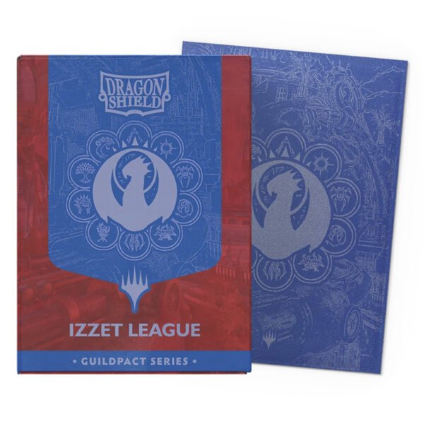 Protector de Cartas Dragon Shield Deck Sleeves: 100 Matte Art Sleeves - Izzet League