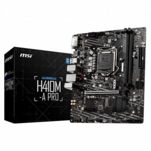 Placa Madre MSI H410M-A Pro Socket LGA 1200 Dvi DDR4