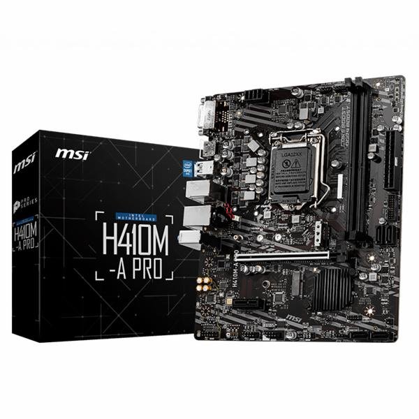 Placa Madre MSI H410M-A Pro Socket LGA 1200 Dvi DDR4