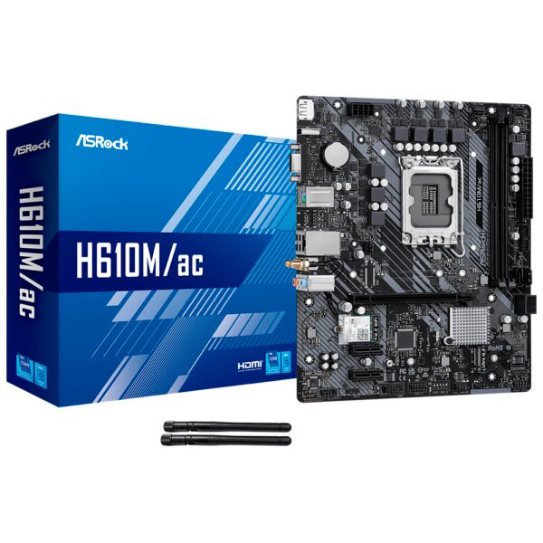 Placa Madre ASROCK H610M-AC Socket LGA 1700 DDR4