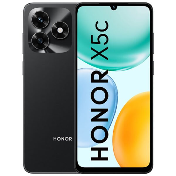 Celular Honor X5C NLA-LX1 NFC 4GB de RAM / 128GB / Pantalla 6.74" / Dual SIM LTE-Midnight Negro