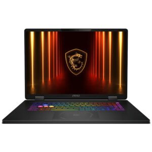 Notebook Gamer MSI Crosshair A18 Hx A8WGKG-009US AMD Ryzen 9 8940HX Pantalla Qhd+ 18″ 32GB RAM 1Tb SSD Windows 11 Home GeForce RTX5070 8GB-NEGRO (Inglés) (9S7-184L11-032)