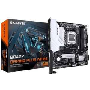 Placa Madre GIGABYTE B840M Gaming Plus WI-FI6E Socket AM5 DDR5