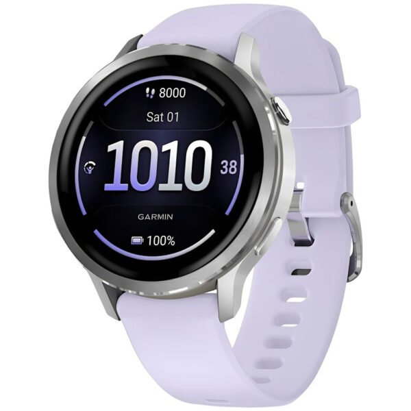 Reloj Inteligente Garmin Venu 4-PLATA / Morado (010-03013-01)
