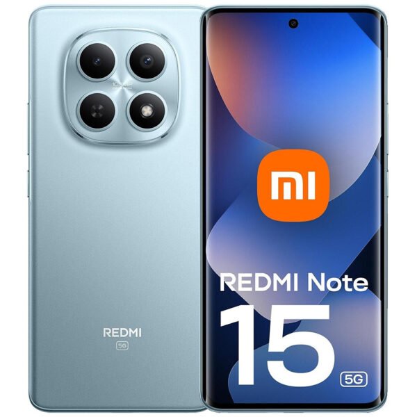 Celular Xiaomi Redmi Note 15 5G 8GB de RAM / 256GB / Pantalla 6.77" / Dual SIM 5G-GLACIER Blue (Global)