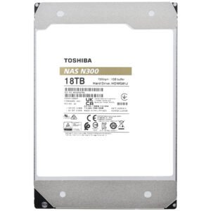 HDD Toshiba 18 TB N300 NAS 3.5" SATA 3 7200RPM-HDWG81JXZSTA