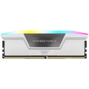 Memoria RAM CORSAIR VENGEANCE DDR5 16GB 6000MHZ RGB Blanco (CMH16GX5M1D6000Z38W)