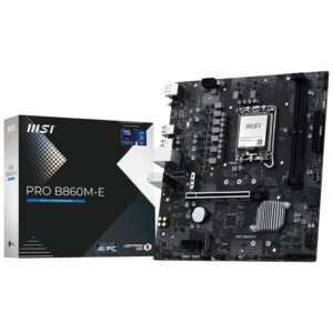 Placa Madre MSI Pro B860M-E Socket LGA 1851 DDR5