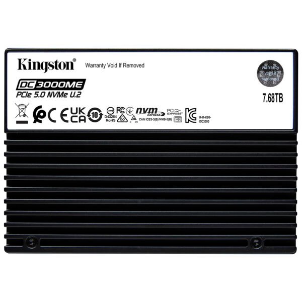 SSD Kingston 7.68TB DC3000ME 2.5" U.2 NVME-SEDC3000ME/7T6 (SERVER)