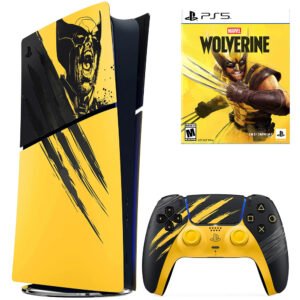 Consola Sony PlayStation 5 Slim CFI-2115 Bzjx 825GB Marvel'S Wolverine Limited Edición Digital Edición Bivolt - Battle Yellow + Juego Marvel'S Wolverine (Americano)