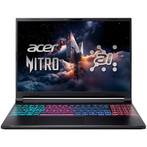 Notebook Gamer Acer Nitro V 16S AI ANV16S-61-R9TR AMD Ryzen AI 7 350 Pantalla WUXGA 16" 16GB RAM 1Tb SSD Windows 11 Home GeForce RTX5060 8GB-OBSIDIANA Negro (Inglés)