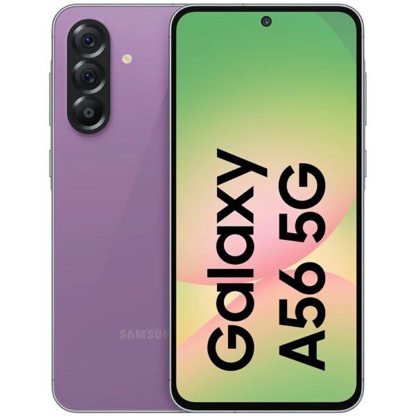 Celular Samsung Galaxy A56 5G A566E 8GB de RAM / 256GB / Pantalla 6.7" / Dual SIM 5G-AWESOME Light Violet