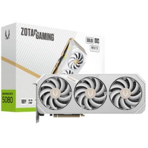 Tarjeta Gráfica ZOTAC Gaming Solid OC White 16 GB GeForce RTX 5080 GDDR7-ZT-B50800Q-10A