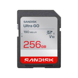 Tarjeta de Memoria SD Sandisk Ultra Go U1 Fhd V10 Class 10 256GB-SDSDUGN-256G-GN6IN