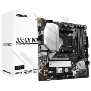 Placa Madre ASROCK B550M WI-FI Socket AM4 DDR4