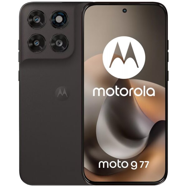Celular Motorola G77 XT2621-4 8GB de RAM / 256GB / Pantalla 6.8" / Dual SIM 5G-PANTONE Black Olive