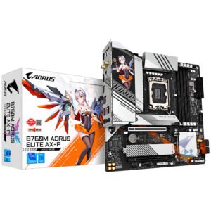 Placa Madre GIGABYTE B760M Aorus Elite Ax-P Socket LGA 1700 DDR5