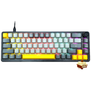 Teclado Gamer Mecánico Ajazz AK690 Nacodexx USB RGB Maillard Mc Inglés-Negro Gris (988158)