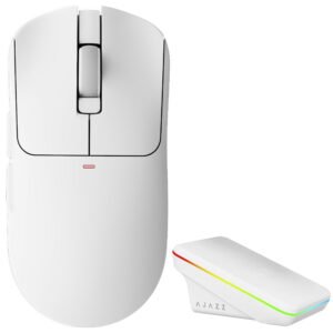 Mouse Gamer Ajazz AJ200P Nl Ai Mc Nacodexx Wireless - Blanco (989513)
