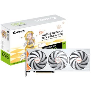 Tarjeta Gráfica GIGABYTE Aorus Ari 8 GB GeForce RTX 5060 GDDR7-GV-N5060AORUS ARI-8GD