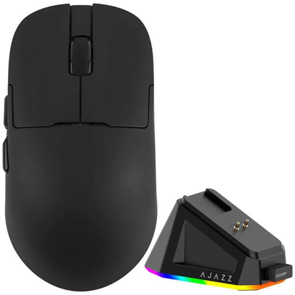 Mouse Gamer Ajazz AJ159P Nacodexx Wireless - Negro (982699)
