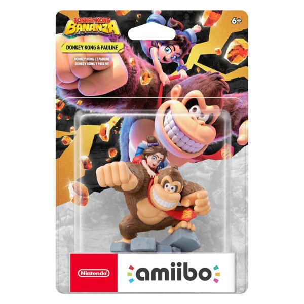 Amiibo Nintendo Donkey Kong Bananza - Donkey Kong & Pauline (38125)