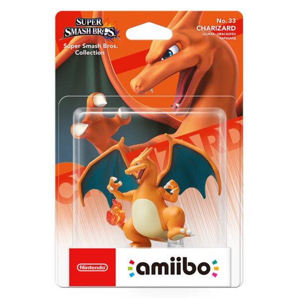 Amiibo Nintendo Super Mario Bros - Charizard No.33 (35287)