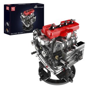 Juguete de Armar Mould King 10235-4G63T Turbocharged Inline-four ENGINE-811 Piezas