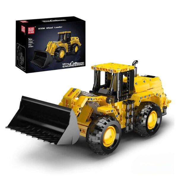 Juguete de Armar Mould King 17084-972M Wheel LOADER-910 Piezas